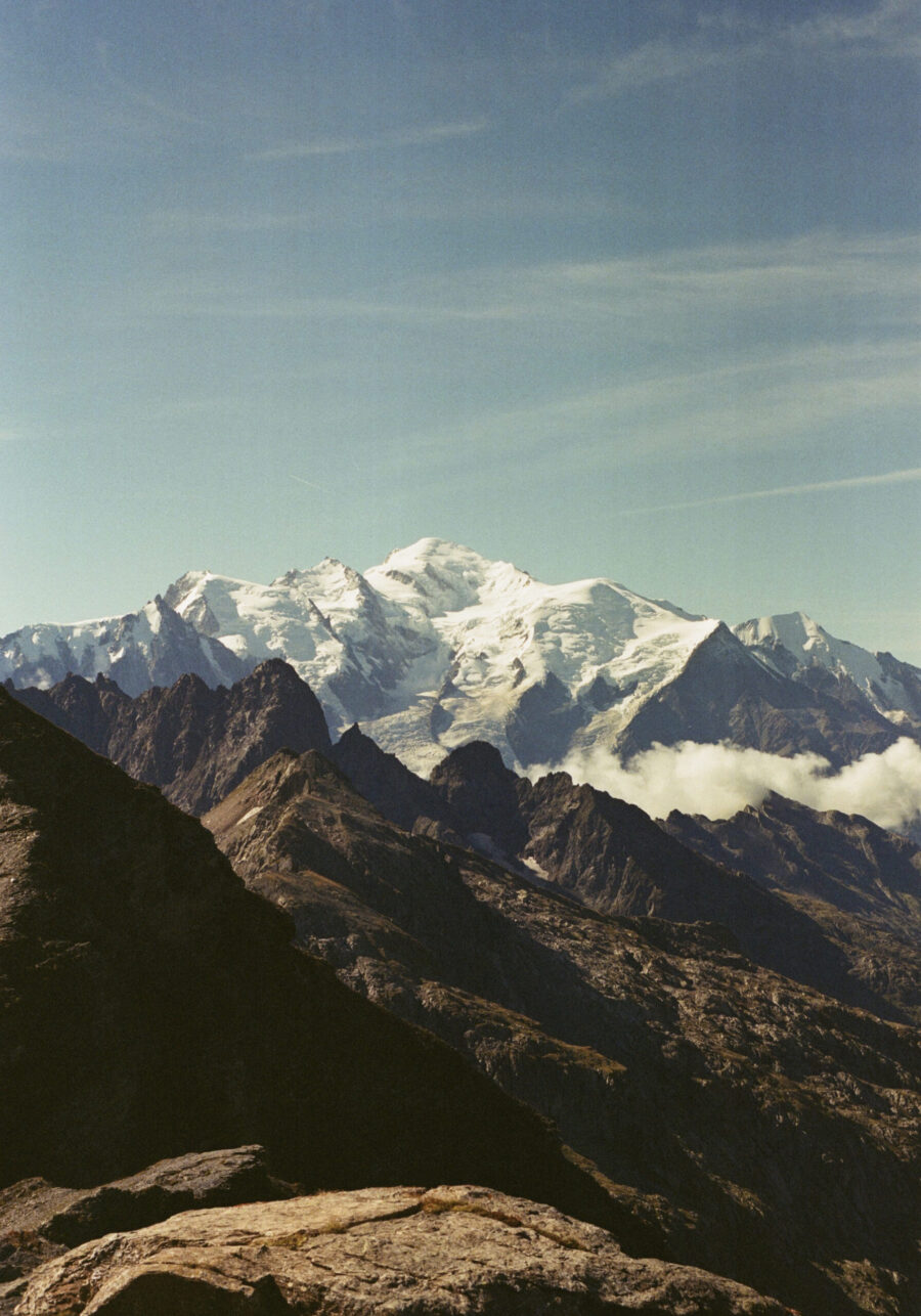 Analog views from Montblanc